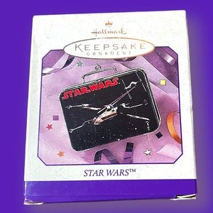 Hallmark - Star Wars X Wing Fighter Lunch Box Rare Keepsake Christmas Ornament